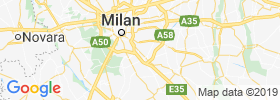 San Giuliano Milanese map